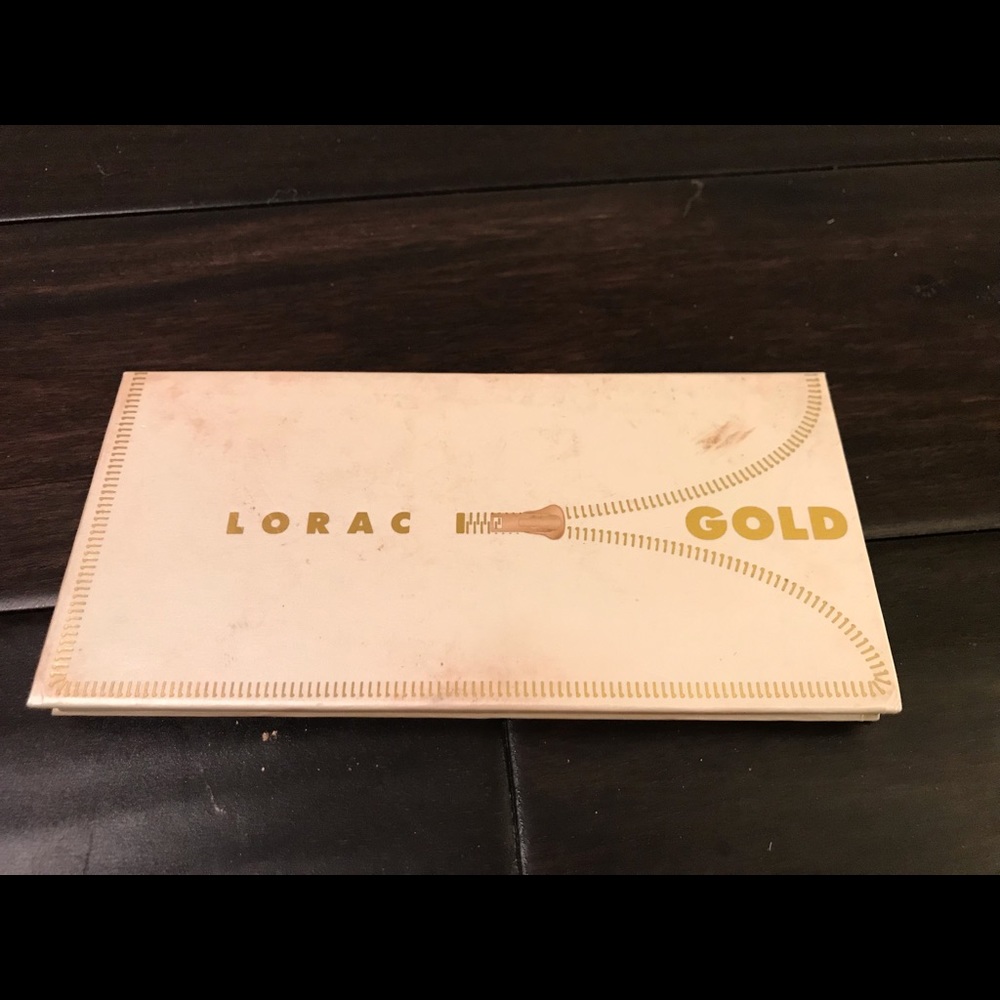 LORAC Unzipped Gold eyeshadow Palette-Makeup